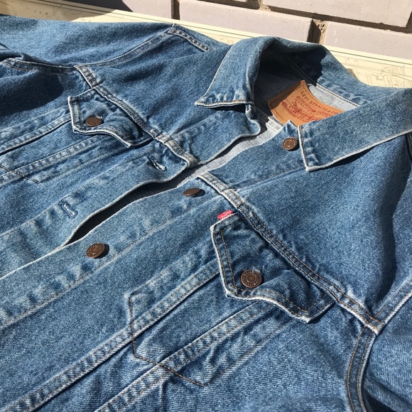Vintage 1980's Levi's Red Tab Jean Jacket - Picture 6 of 8